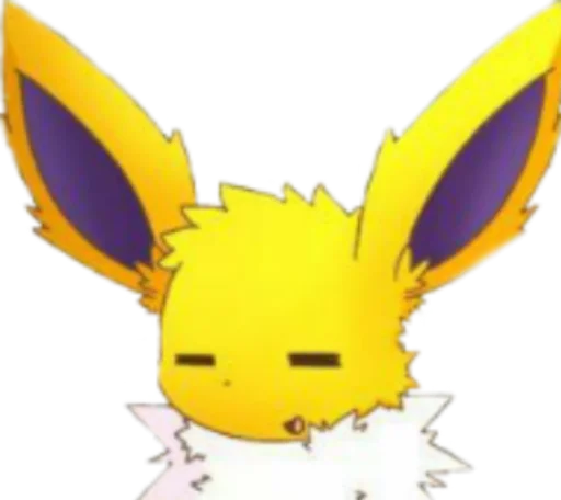 Sticker Jolteon emotes