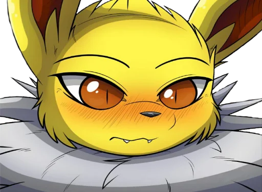 Sticker Jolteon emotes