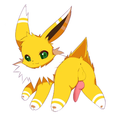 Sticker Jolteon emotes