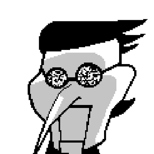 Sticker from the "spamton [deltarune]" sticker pack