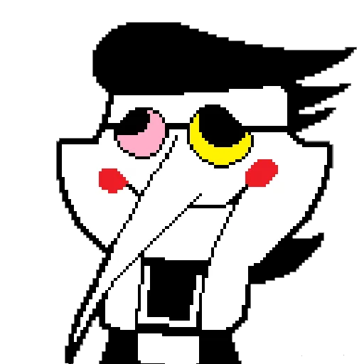 Sticker from the "spamton [deltarune]" sticker pack