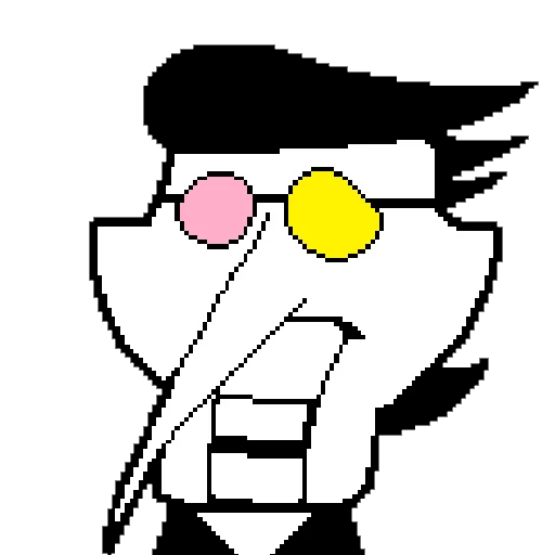 Sticker from the "spamton [deltarune]" sticker pack