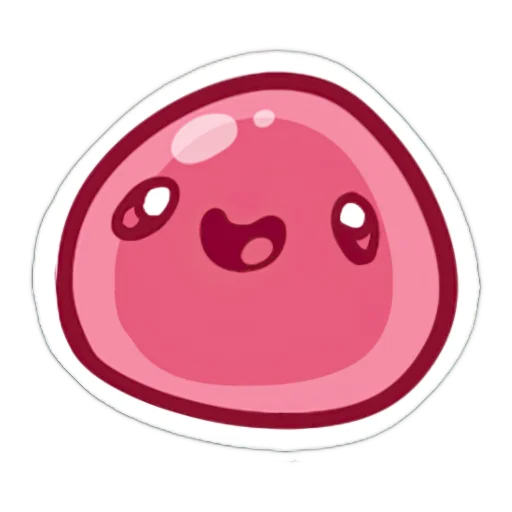 Sticker from the "Slime Rancher" sticker pack