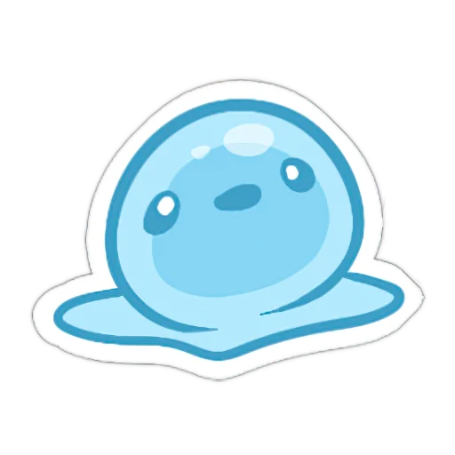 Sticker from the "Slime Rancher" sticker pack