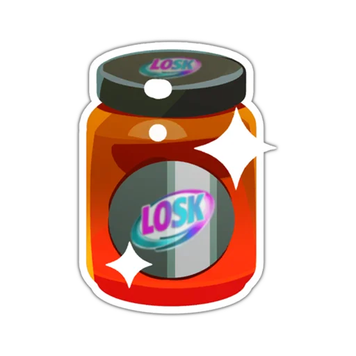 Sticker from the "Slime Rancher" sticker pack