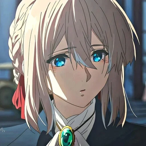 Sticker from the "Violet Evergarden" sticker pack