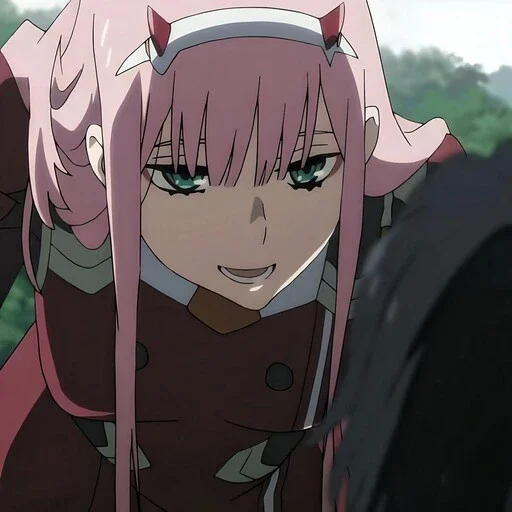 Sticker from the "Darling in the Franxx" sticker pack