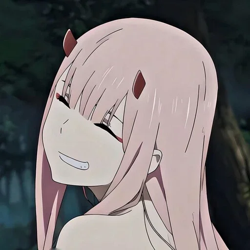 Sticker from the "Darling in the Franxx" sticker pack