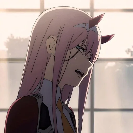 Sticker from the "Darling in the Franxx" sticker pack