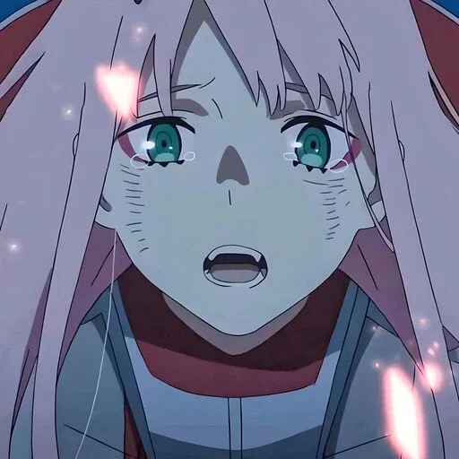 Sticker from the "Darling in the Franxx" sticker pack