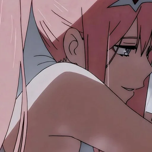 Sticker from the "Darling in the Franxx" sticker pack