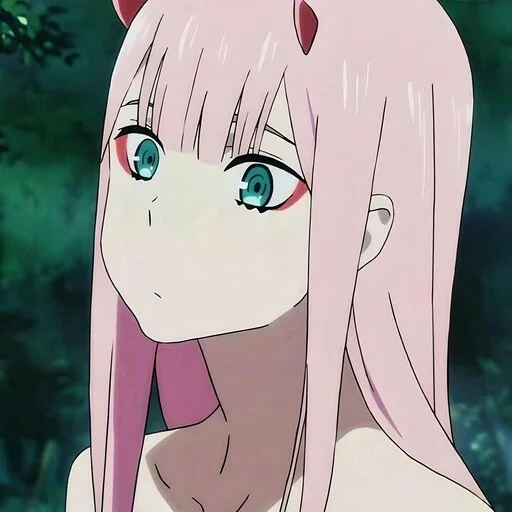 Sticker from the "Darling in the Franxx" sticker pack