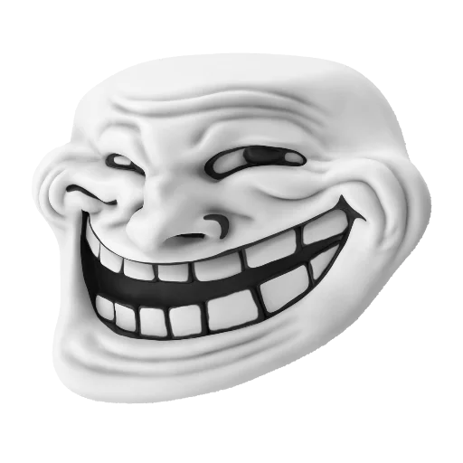 Sticker from the "Troll-World" sticker pack