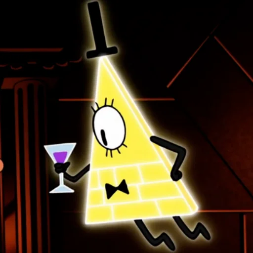 Стикер из набора "Bill Cipher | Gravity Falls"