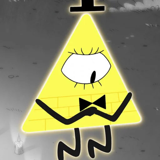 Sticker Bill Cipher | Gravity Falls