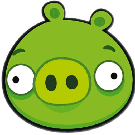 Sticker from the "Angry Birds" sticker pack