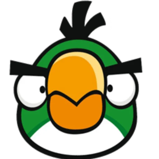 Sticker from the "Angry Birds" sticker pack