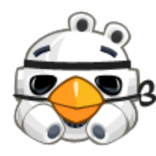 Sticker from the "Angry Birds" sticker pack