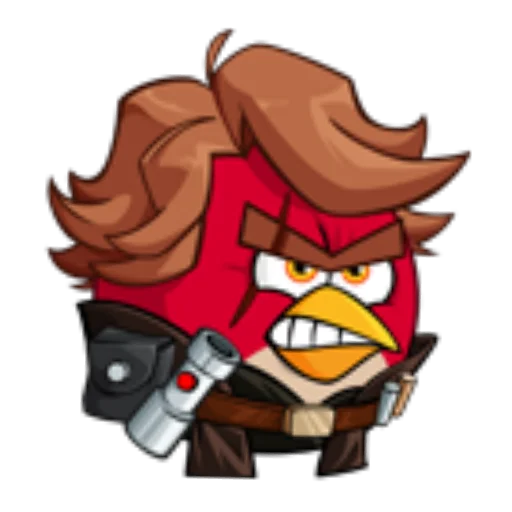 Sticker from the "Angry Birds" sticker pack