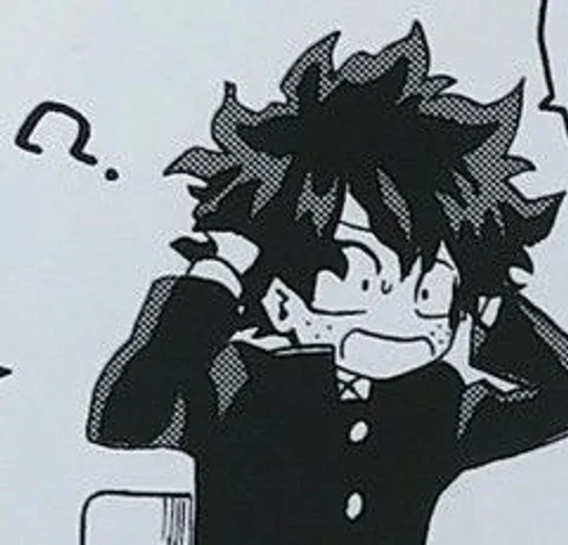 Sticker from the "Midoriya" sticker pack