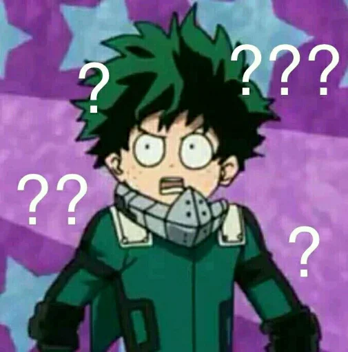 Sticker from the "Midoriya" sticker pack