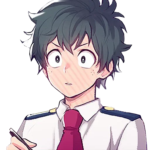 Sticker from the "Midoriya" sticker pack