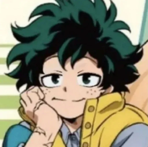 Sticker from the "Midoriya" sticker pack