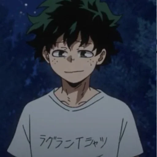 Sticker from the "Midoriya" sticker pack