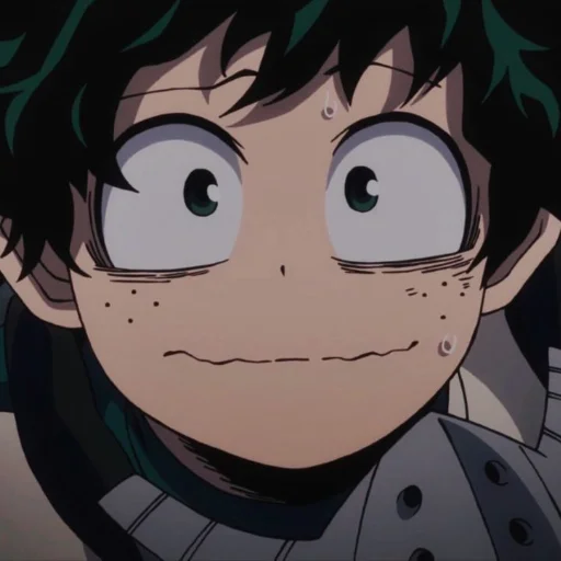 Sticker from the "Midoriya" sticker pack