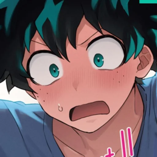 Sticker from the "Midoriya" sticker pack