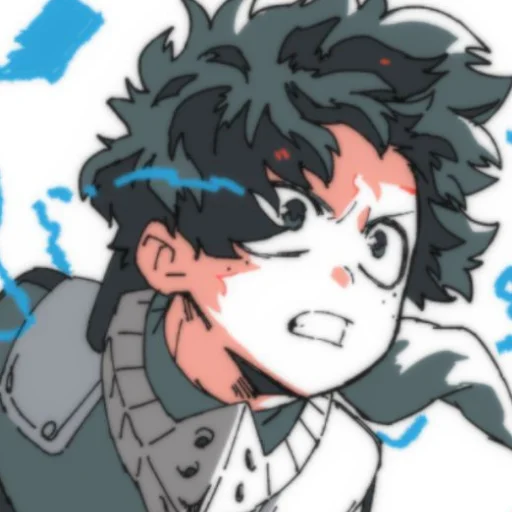 Sticker from the "Midoriya" sticker pack