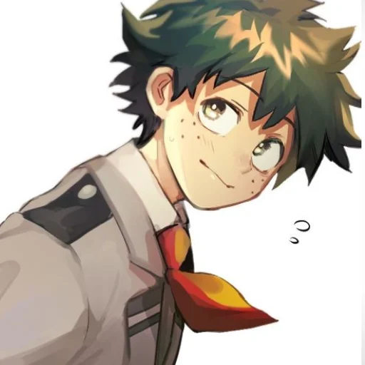 Sticker from the "Midoriya" sticker pack