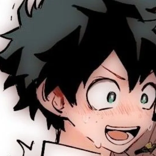 Sticker from the "Midoriya" sticker pack