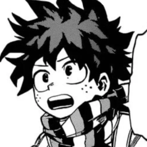 Sticker from the "Midoriya" sticker pack