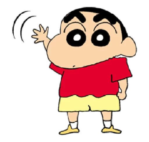 Sticker from the "Shin Chan" sticker pack