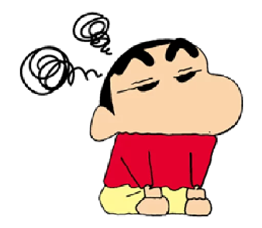 Sticker from the "Shin Chan" sticker pack