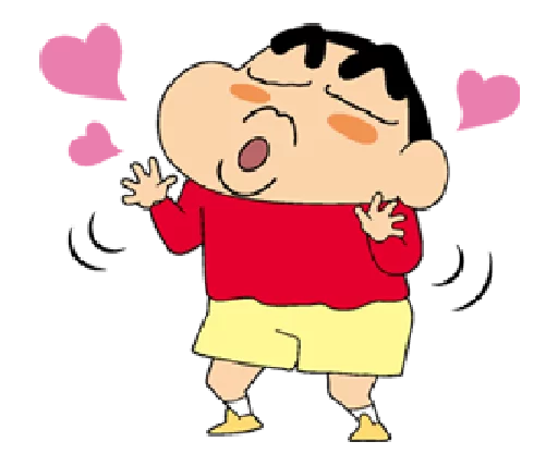 Sticker from the "Shin Chan" sticker pack