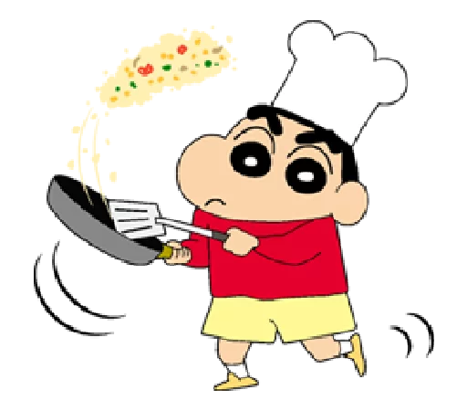 Sticker from the "Shin Chan" sticker pack