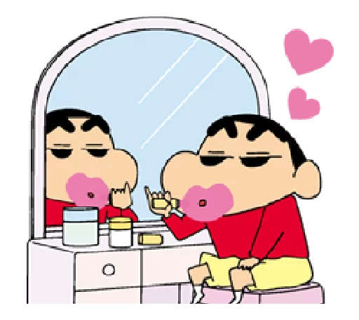 Sticker from the "Shin Chan" sticker pack