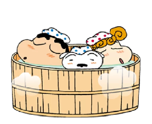 Sticker from the "Shin Chan" sticker pack