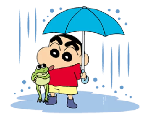 Sticker from the "Shin Chan" sticker pack