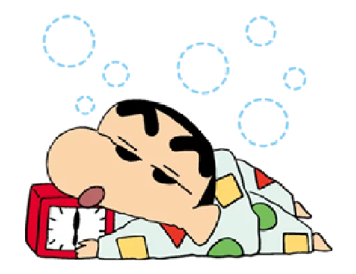 Sticker from the "Shin Chan" sticker pack