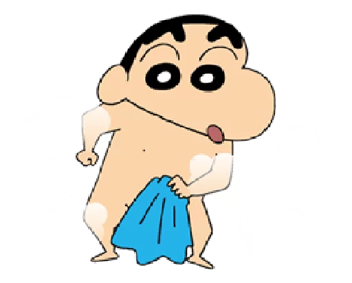 Sticker from the "Shin Chan" sticker pack