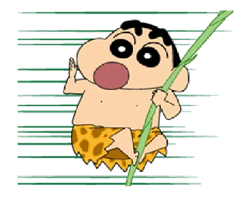 Sticker from the "Shin Chan" sticker pack