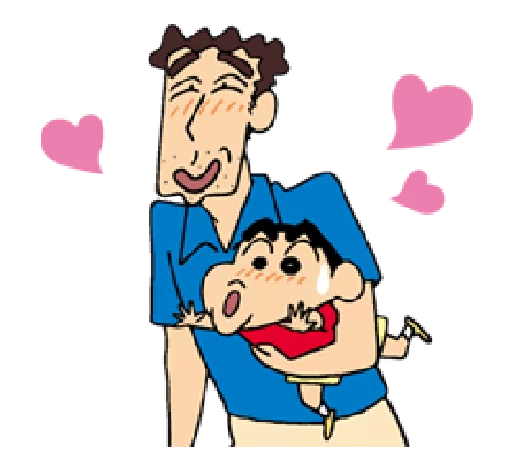 Sticker from the "Shin Chan" sticker pack