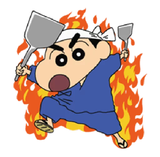 Sticker from the "Shin Chan" sticker pack