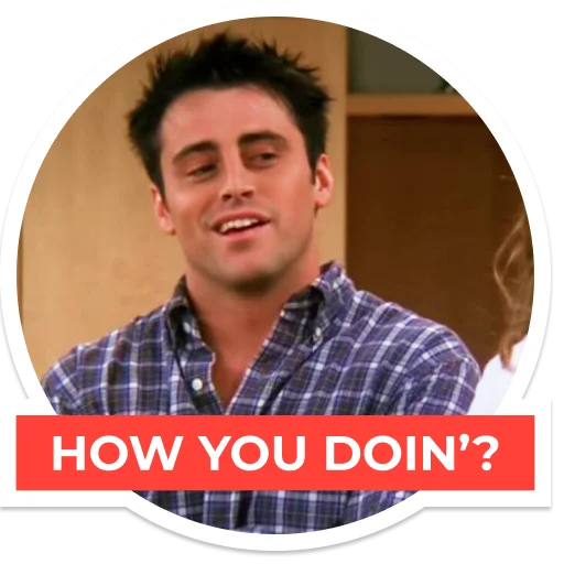 Sticker Joey Tribbiani by DariaLight