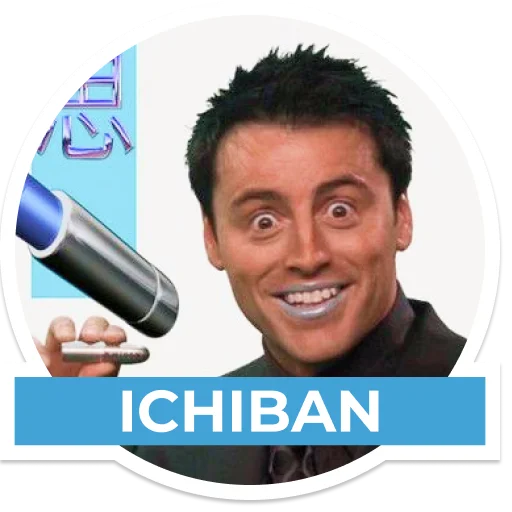 Sticker from the "Joey Tribbiani by DariaLight" sticker pack