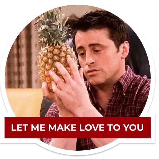 Sticker Joey Tribbiani by DariaLight