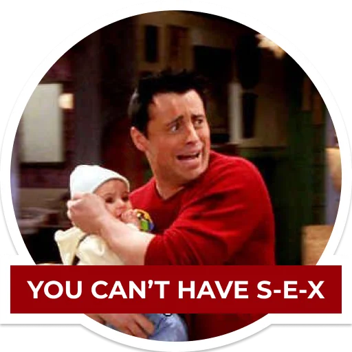 Sticker Joey Tribbiani by DariaLight